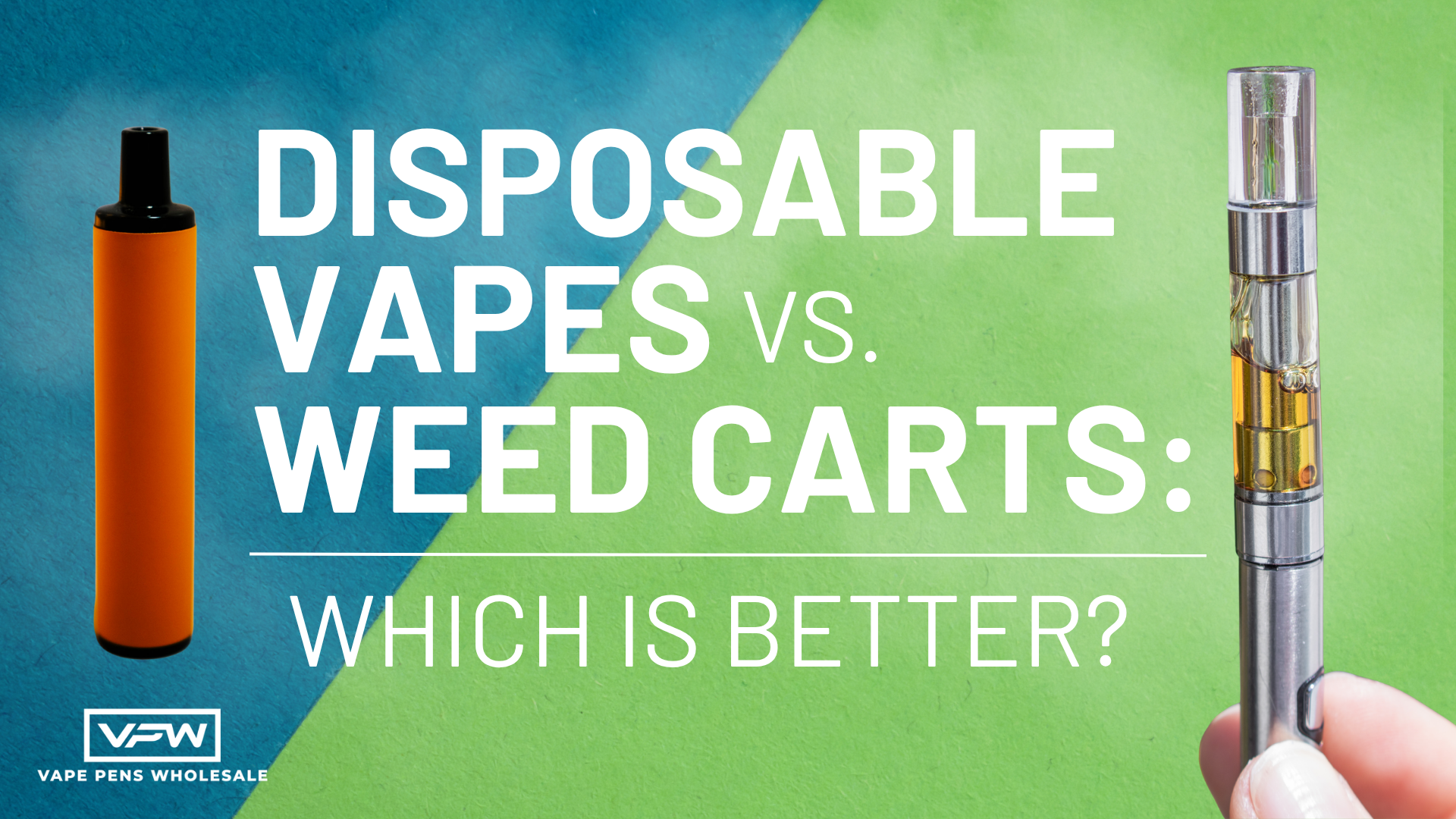 Disposable vapes vs. weed carts: which is better? featured image