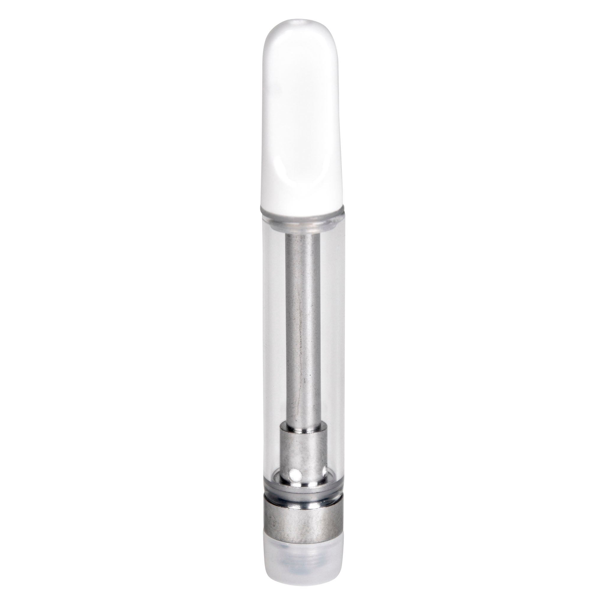 Empty 1.5mL 510 White Tip Vape Cartridge | Lab Tested Empty 1.5mL 510 White Tip Vape Cartridge | Lab Tested