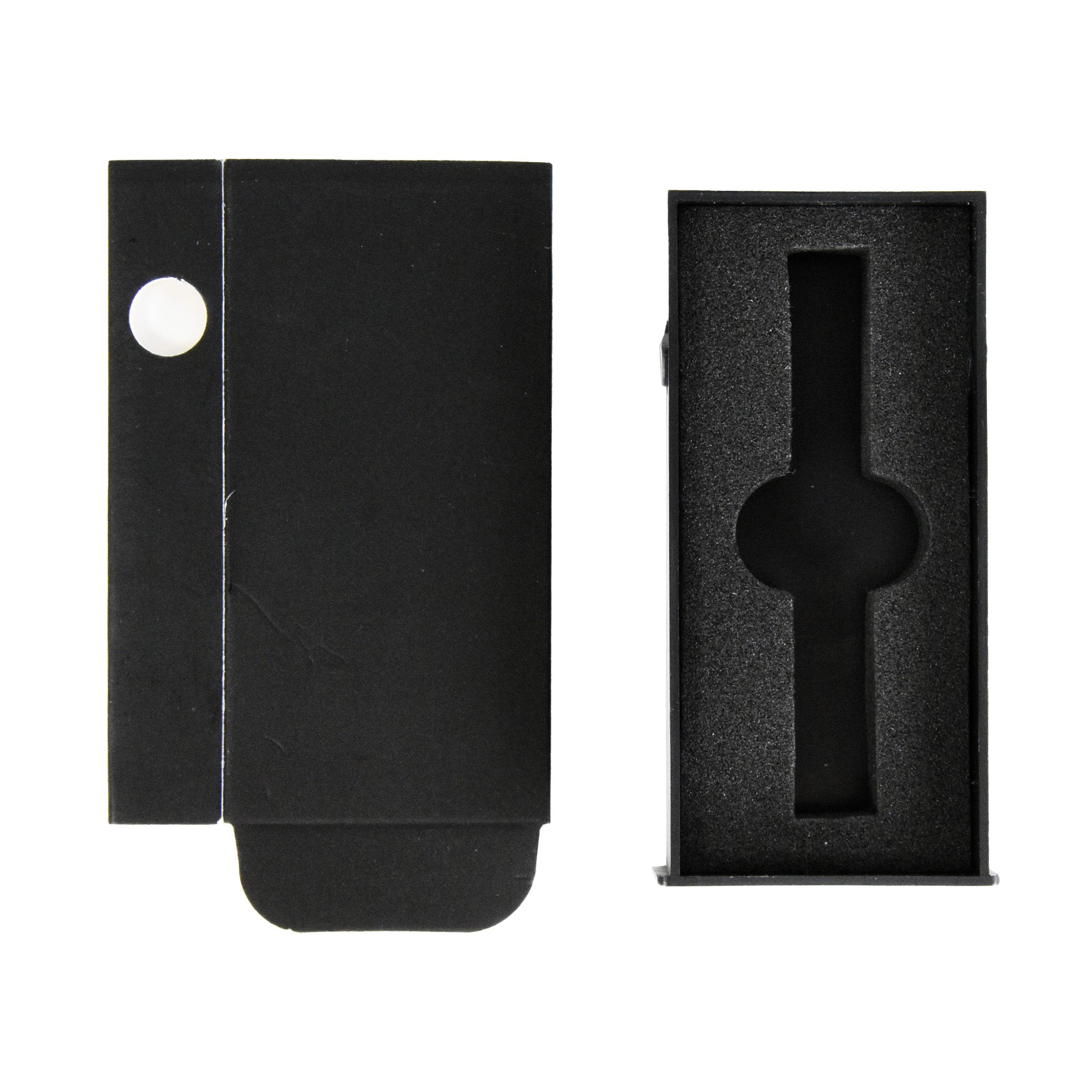 Child Resistant Black Vape Cartridge Slide Out Box-Cartridge Packaging-Vape Pens Wholesale