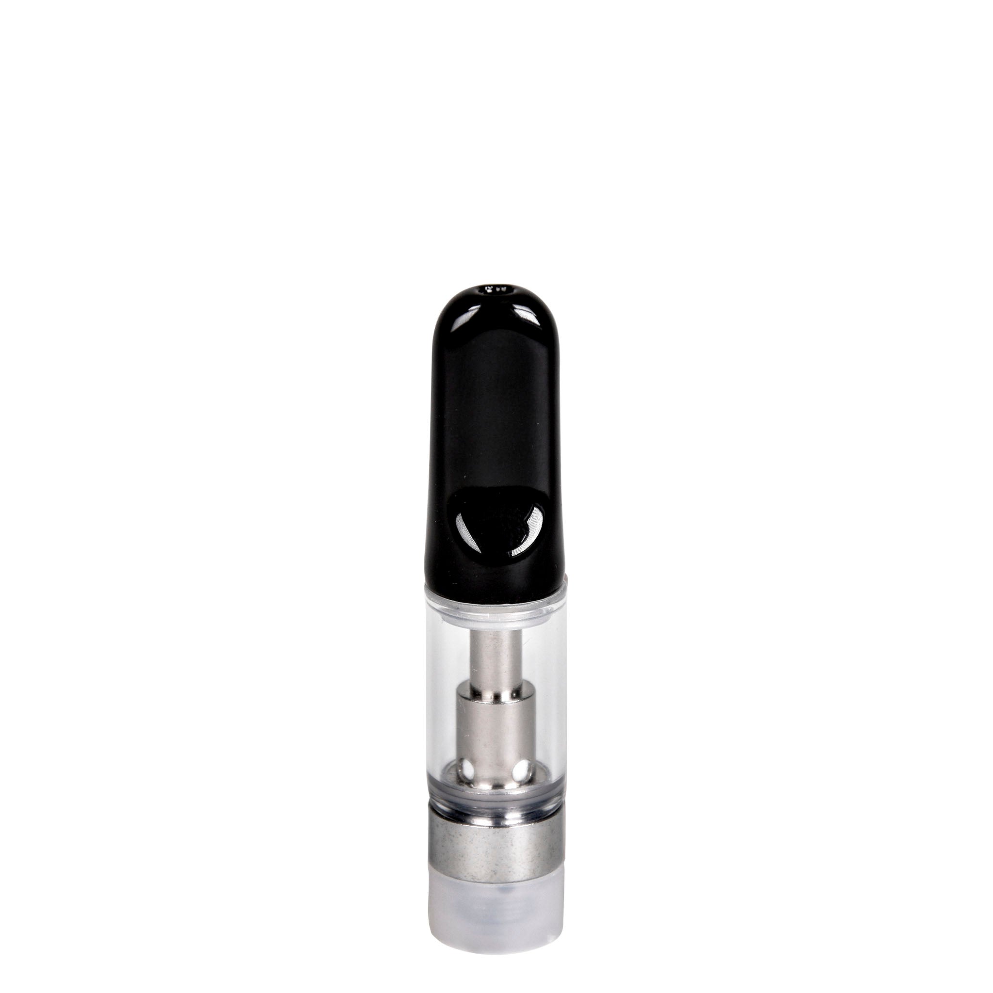 0.5mL 510 Push Top Black Tip Vape Cartridge 0.5mL 510 Push Top Black Tip Vape Cartridge