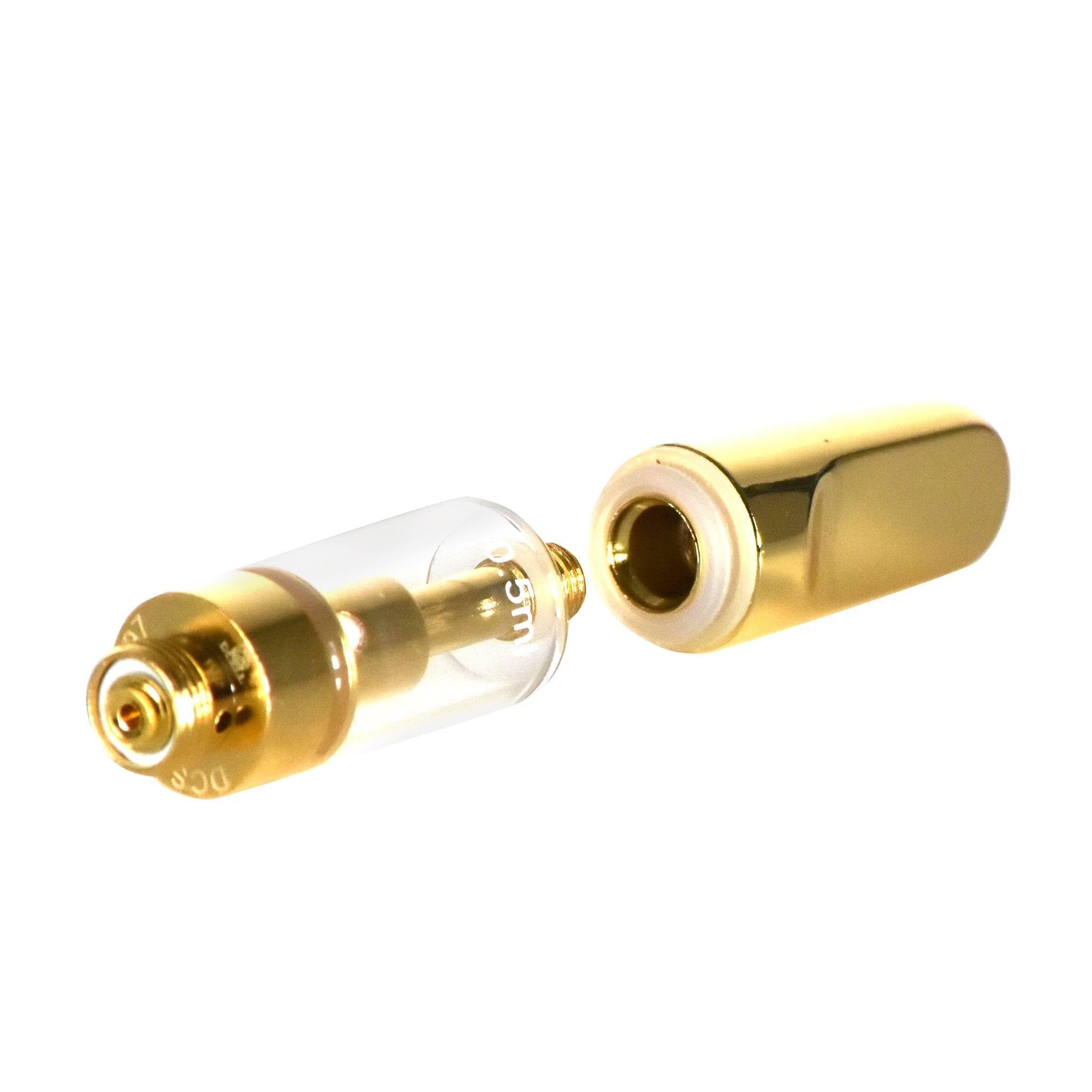Empty 0.5mL 510 Gold Tip Vape Cartridge-Vape Cartridges-Vape Pens Wholesale