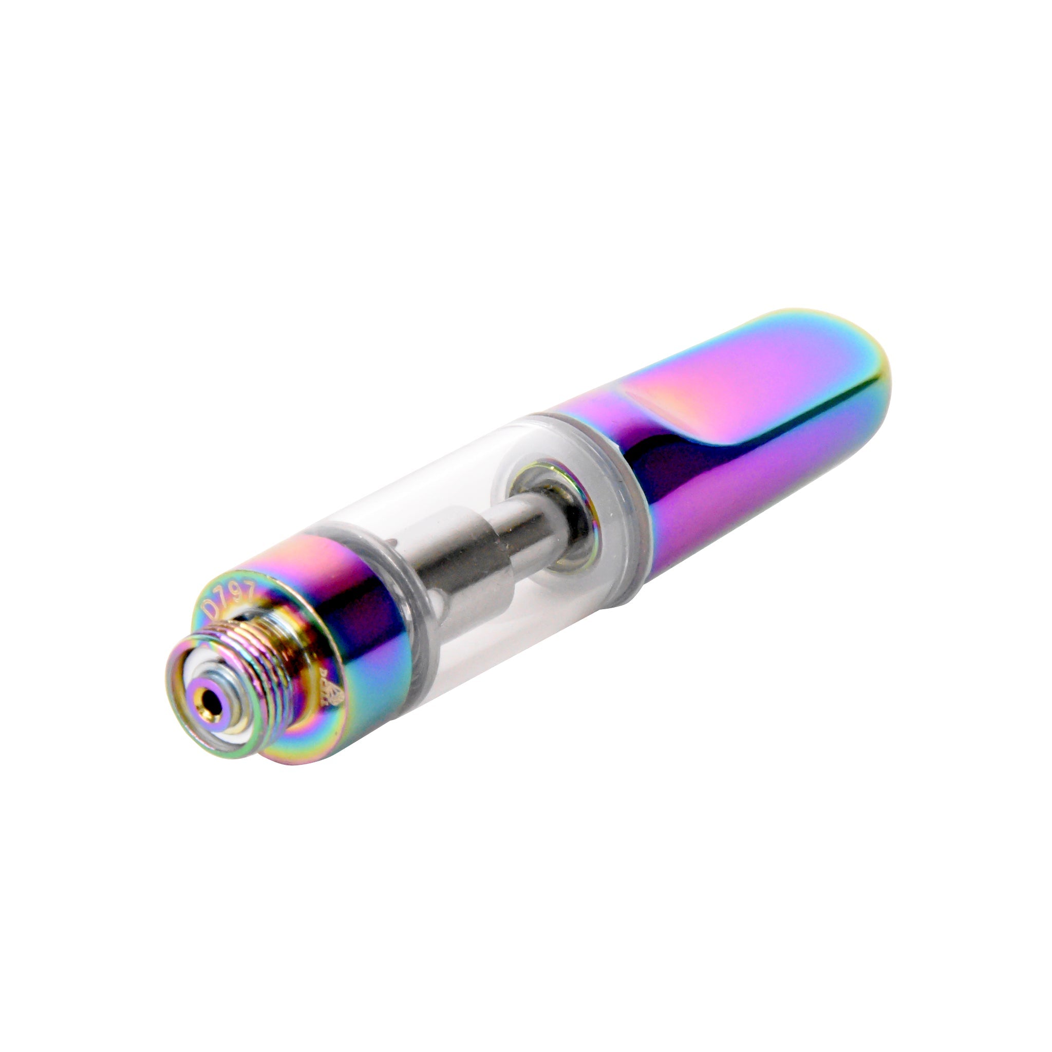 Empty 0.5mL 510 Iridescent Tip Vape Cartridge-Vape Cartridges-Vape Pens Wholesale