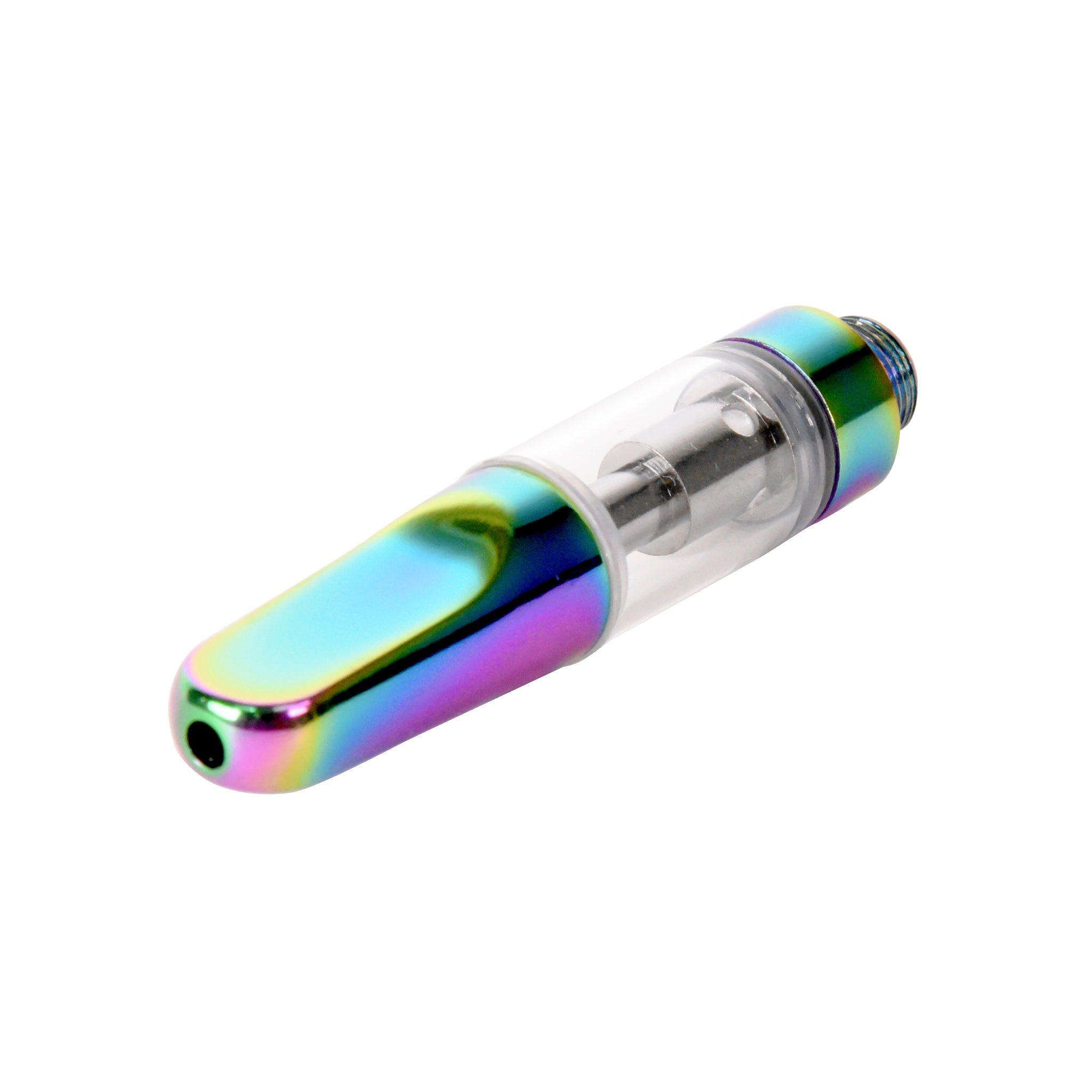 Empty 0.5mL 510 Iridescent Tip Vape Cartridge-Vape Cartridges-Vape Pens Wholesale