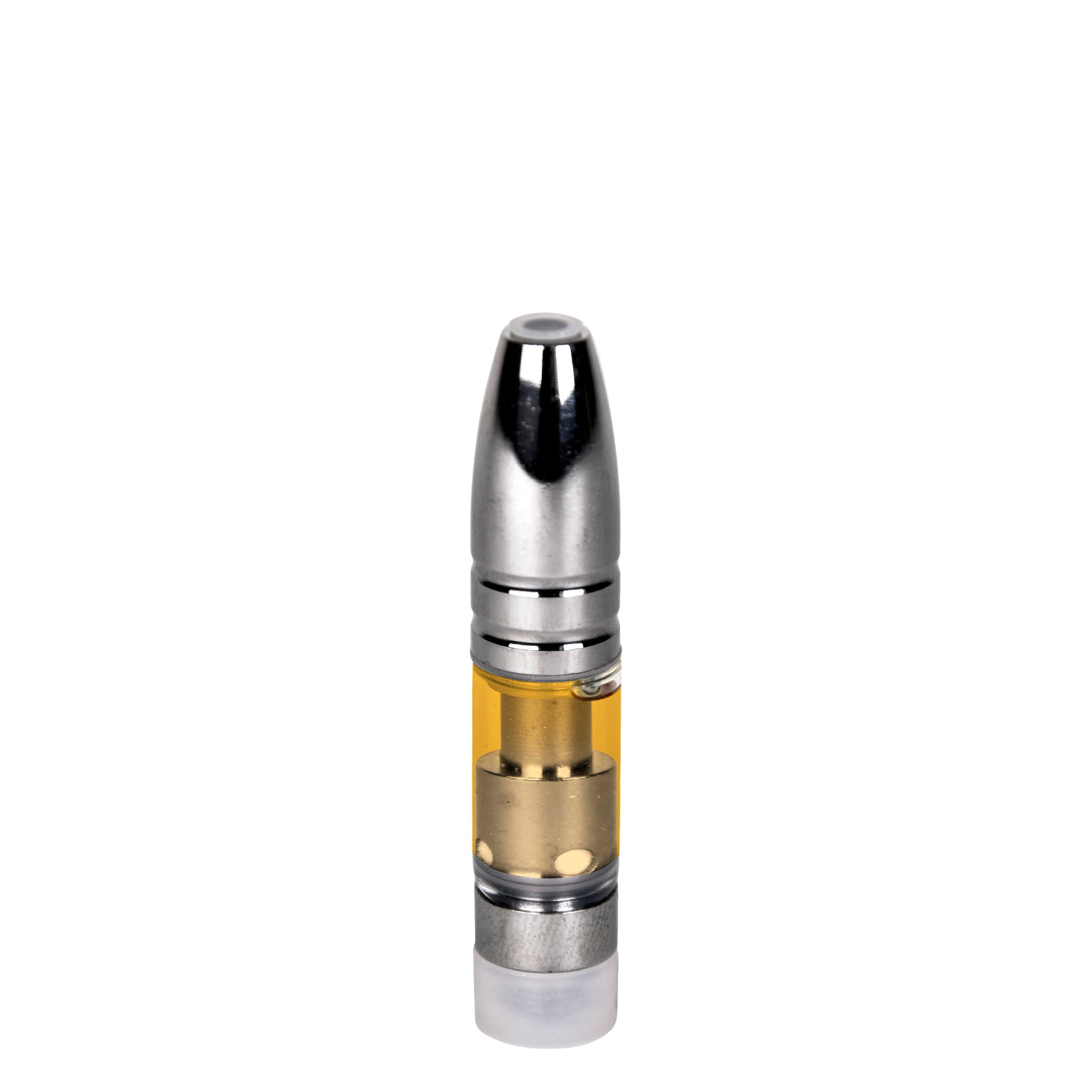 Empty 0.5mL 510 Silver Bullet Tip Vape Cartridge-Vape Cartridges-Vape Pens Wholesale