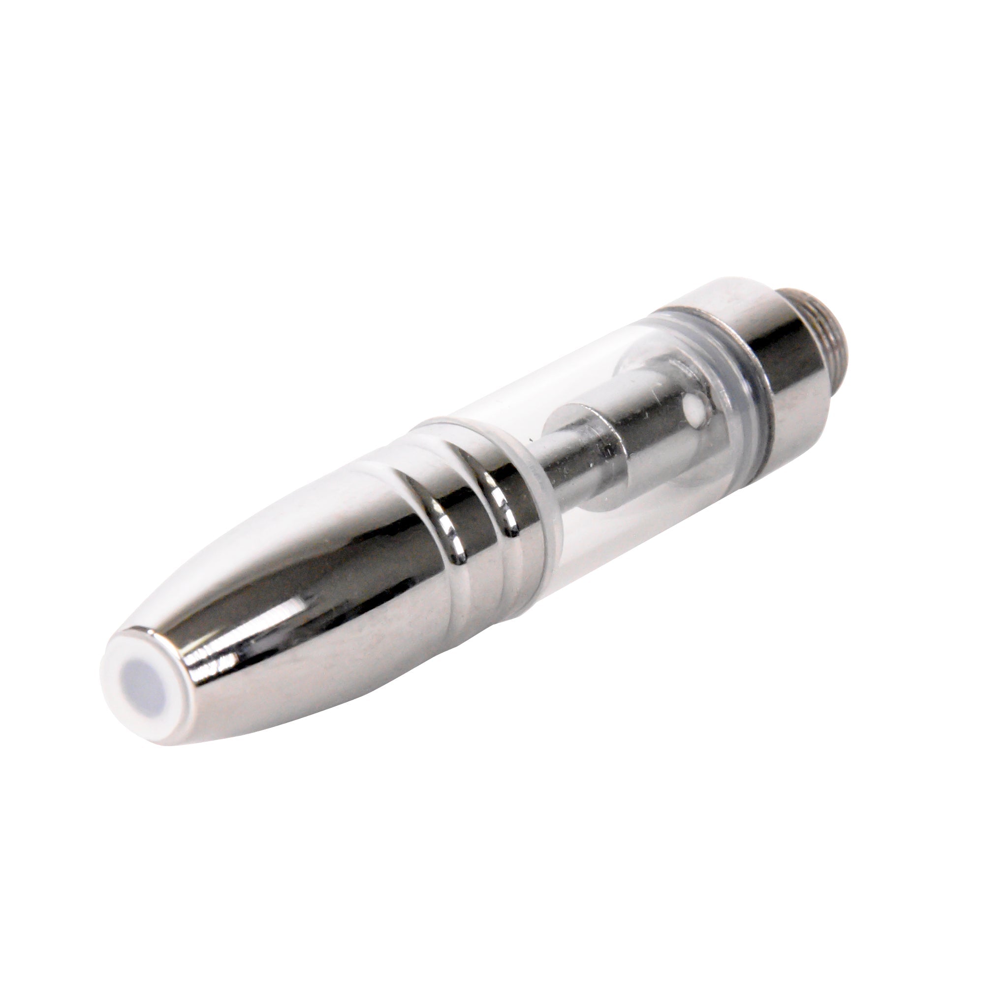Empty 0.5mL 510 Silver Bullet Tip Vape Cartridge-Vape Cartridges-Vape Pens Wholesale