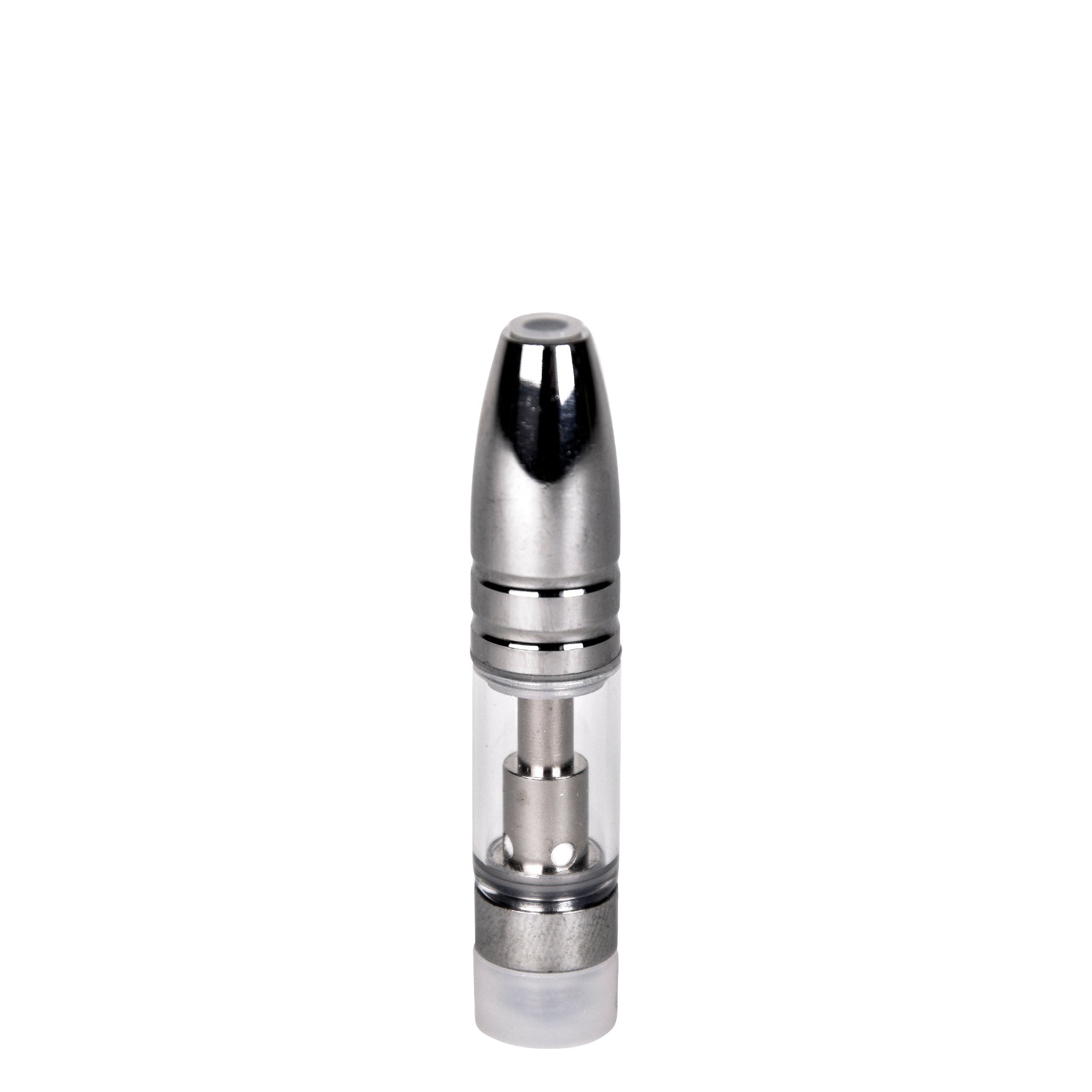 Empty 0.5mL 510 Silver Bullet Tip Vape Cartridge-Vape Cartridges-Vape Pens Wholesale