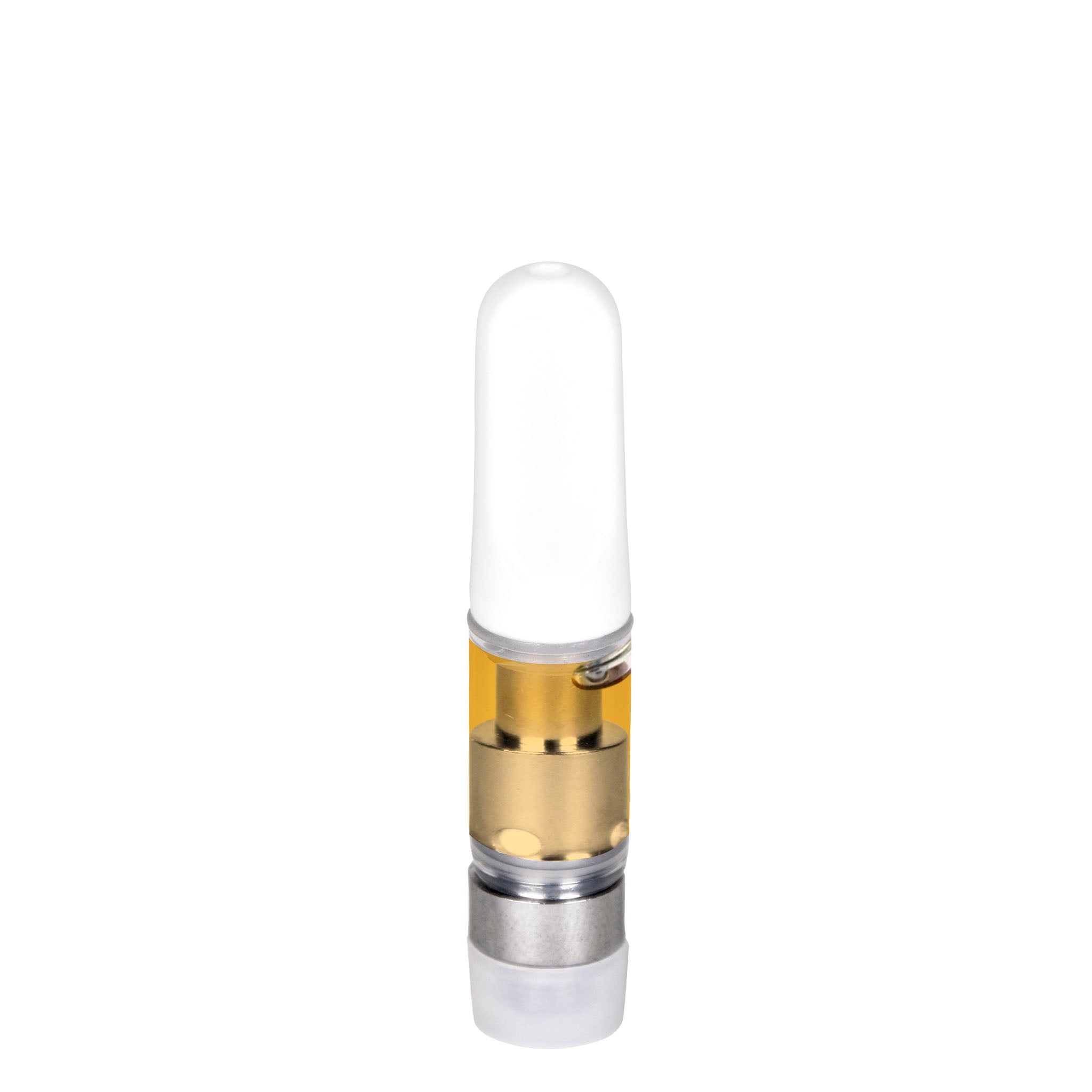 Empty 0.5mL 510 White Tip Vape Cartridge-Vape Cartridges-Vape Pens Wholesale