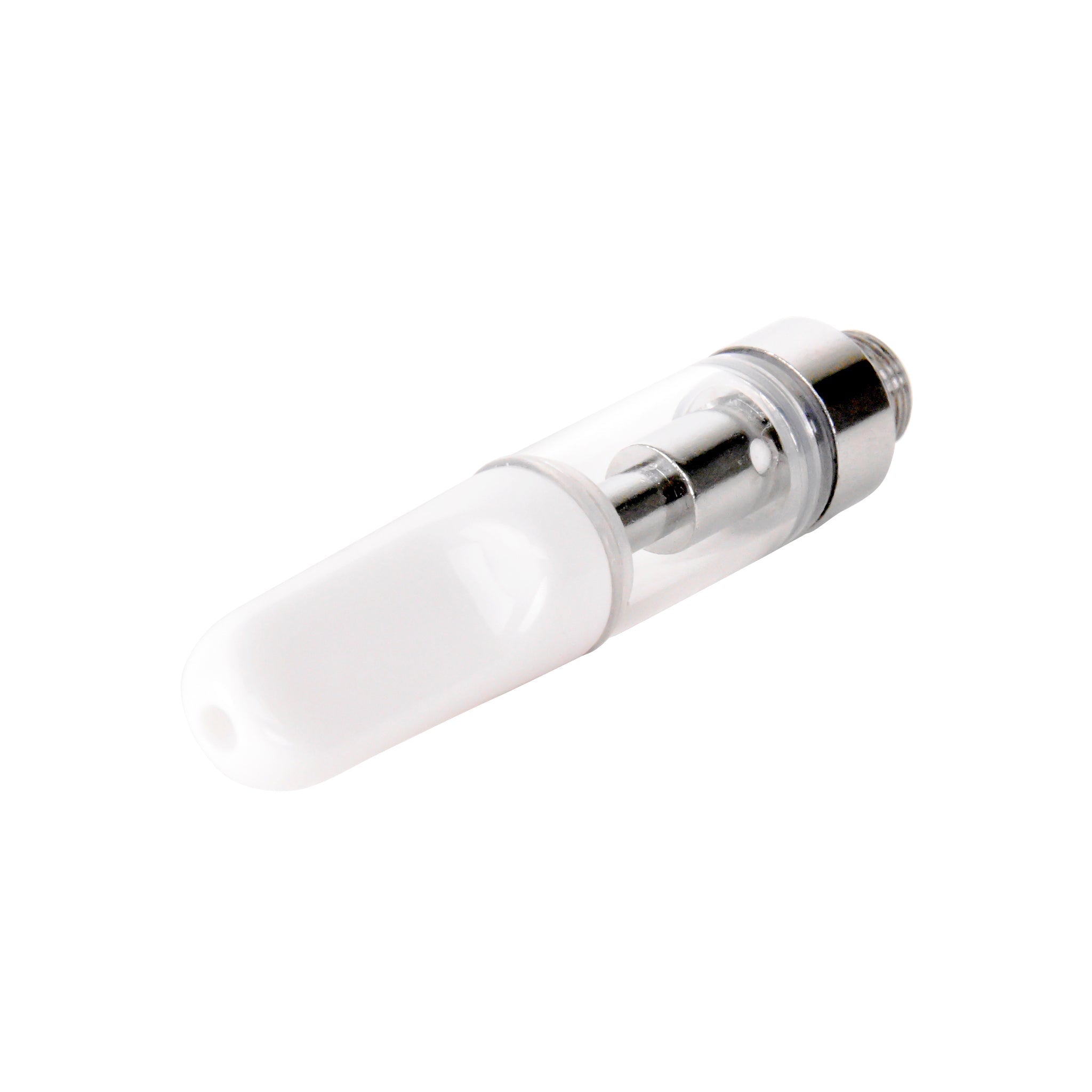 Empty 0.5mL 510 White Tip Vape Cartridge-Vape Cartridges-Vape Pens Wholesale