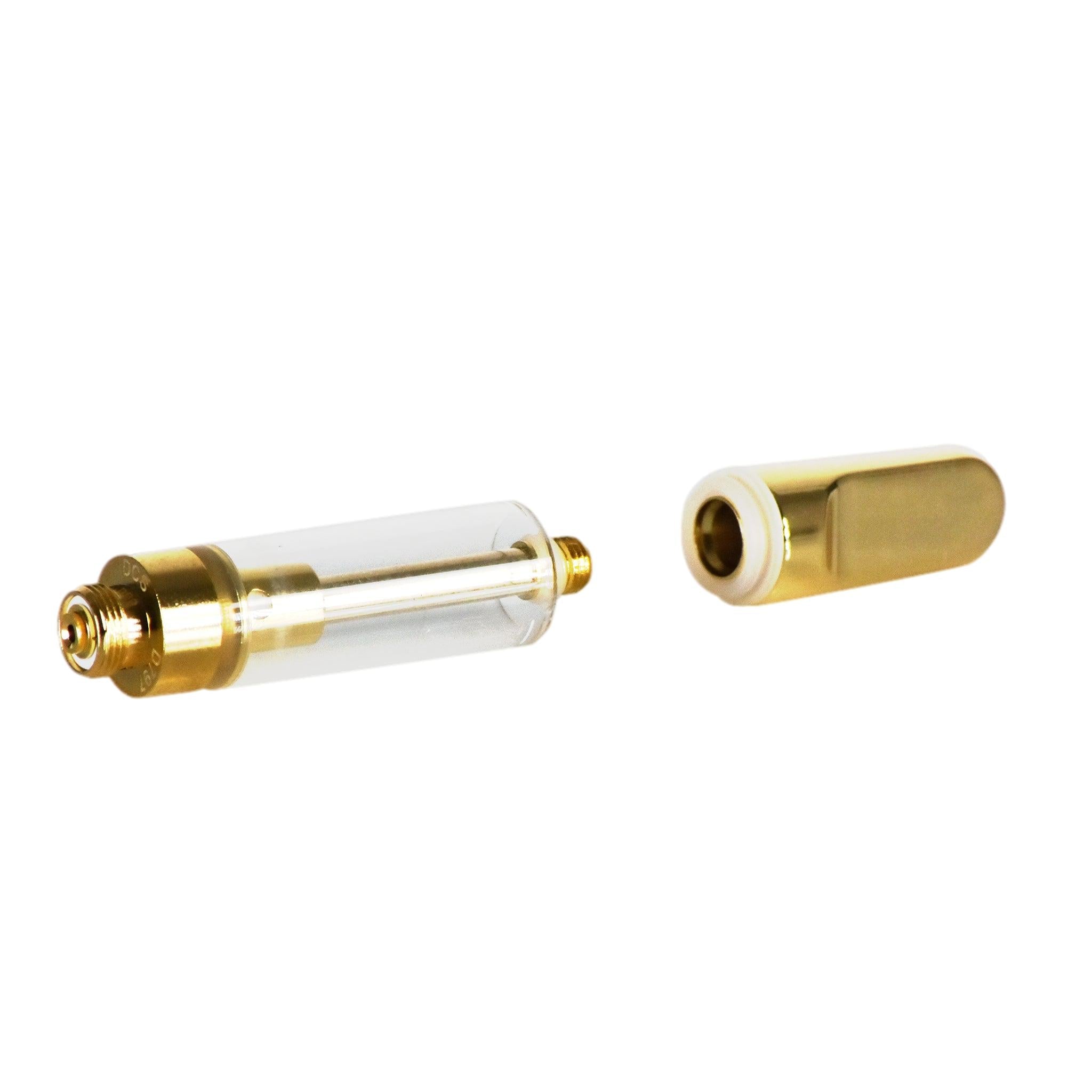Empty 1mL 510 Gold Tip Vape Cartridge-Vape Cartridges-Vape Pens Wholesale