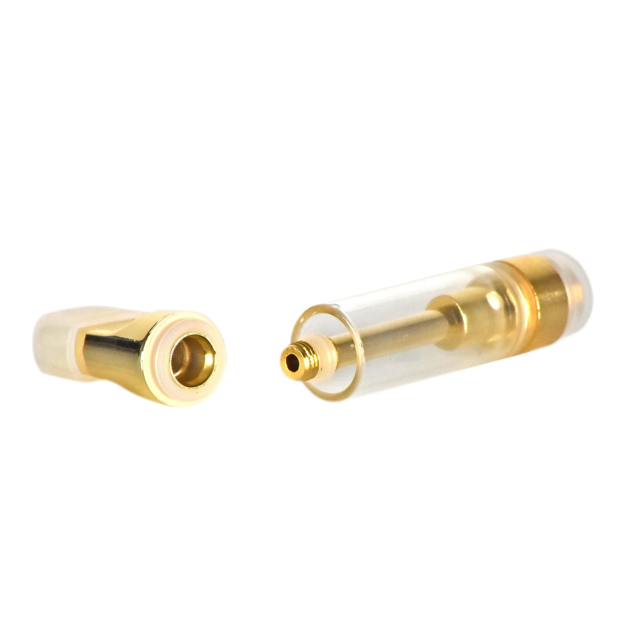 Empty 1mL 510 Gold Tip Vape Cartridge-Vape Cartridges-Vape Pens Wholesale