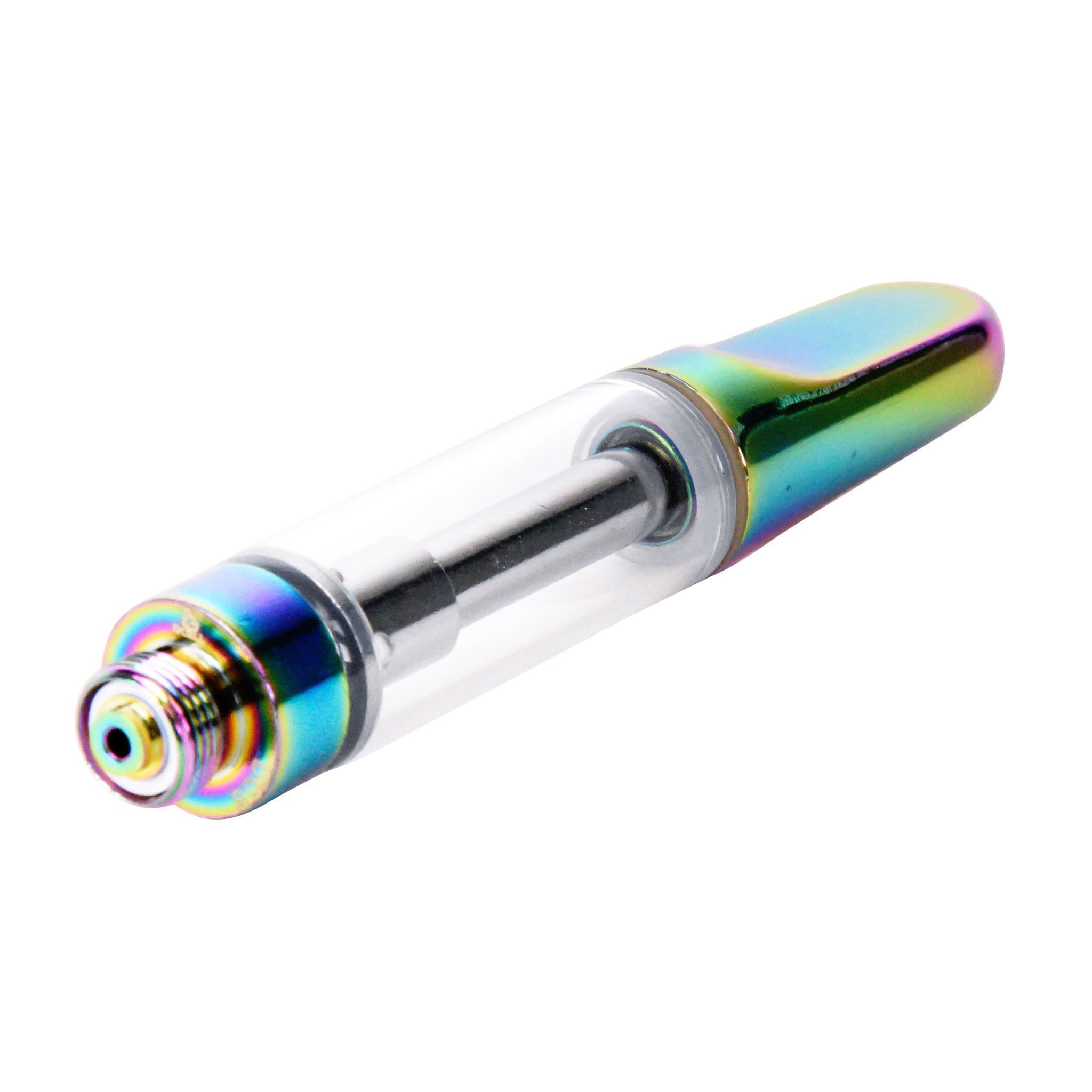 Empty 1mL 510 Iridescent Tip Vape Cartridge-Vape Cartridges-Vape Pens Wholesale