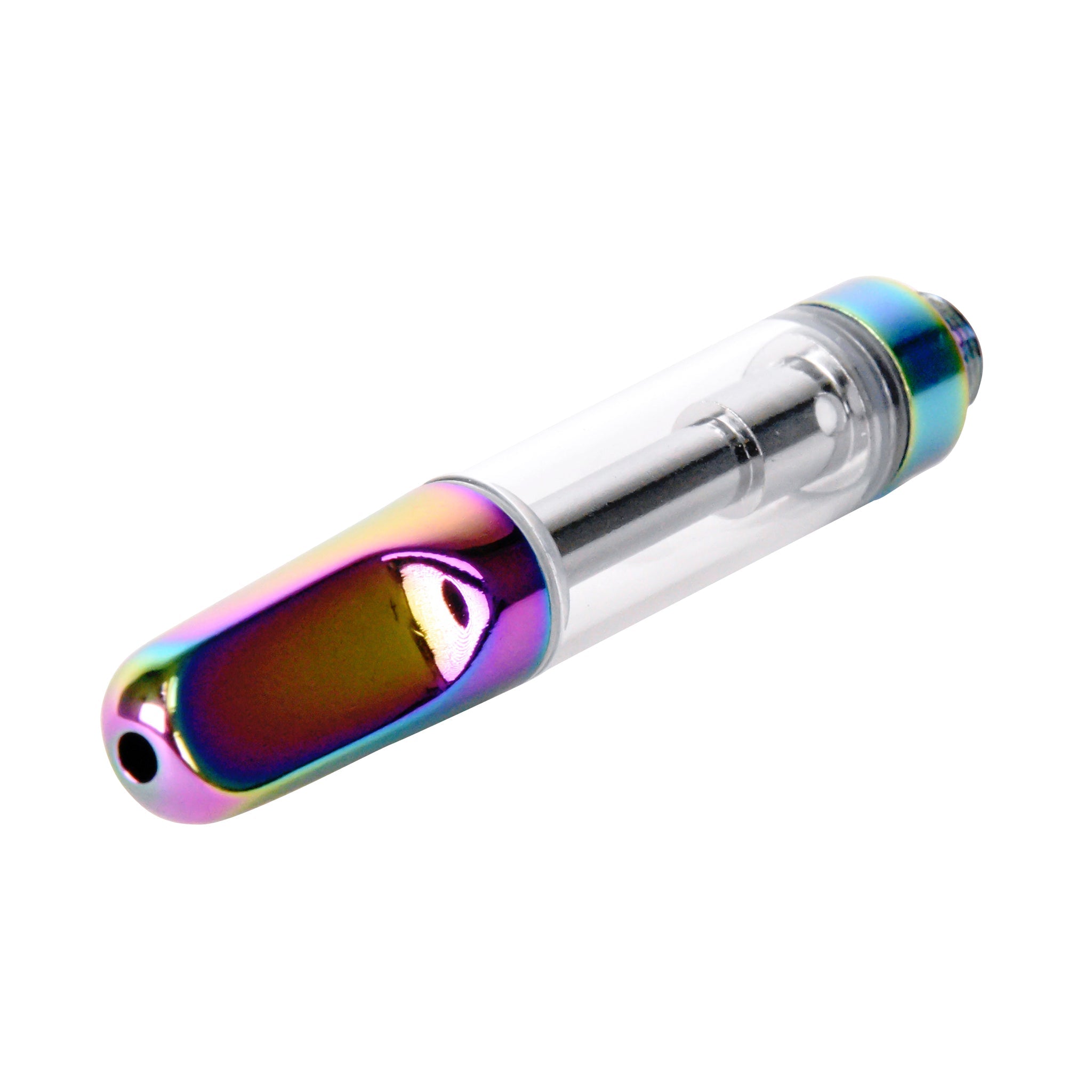 Empty 1mL 510 Iridescent Tip Vape Cartridge-Vape Cartridges-Vape Pens Wholesale