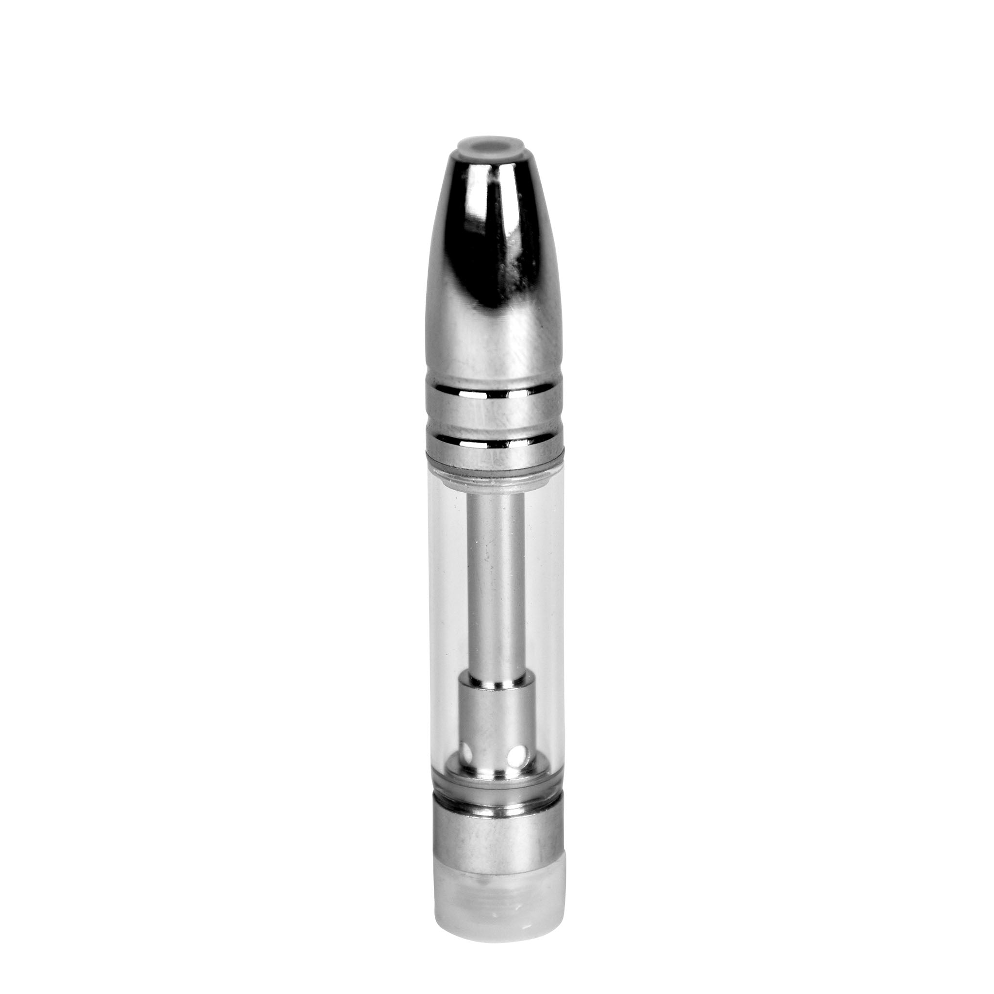 Empty 1mL 510 Silver Bullet Tip Vape Cartridge | Lab Tested Empty 1mL 510 Silver Bullet Tip Vape Cartridge | Lab Tested