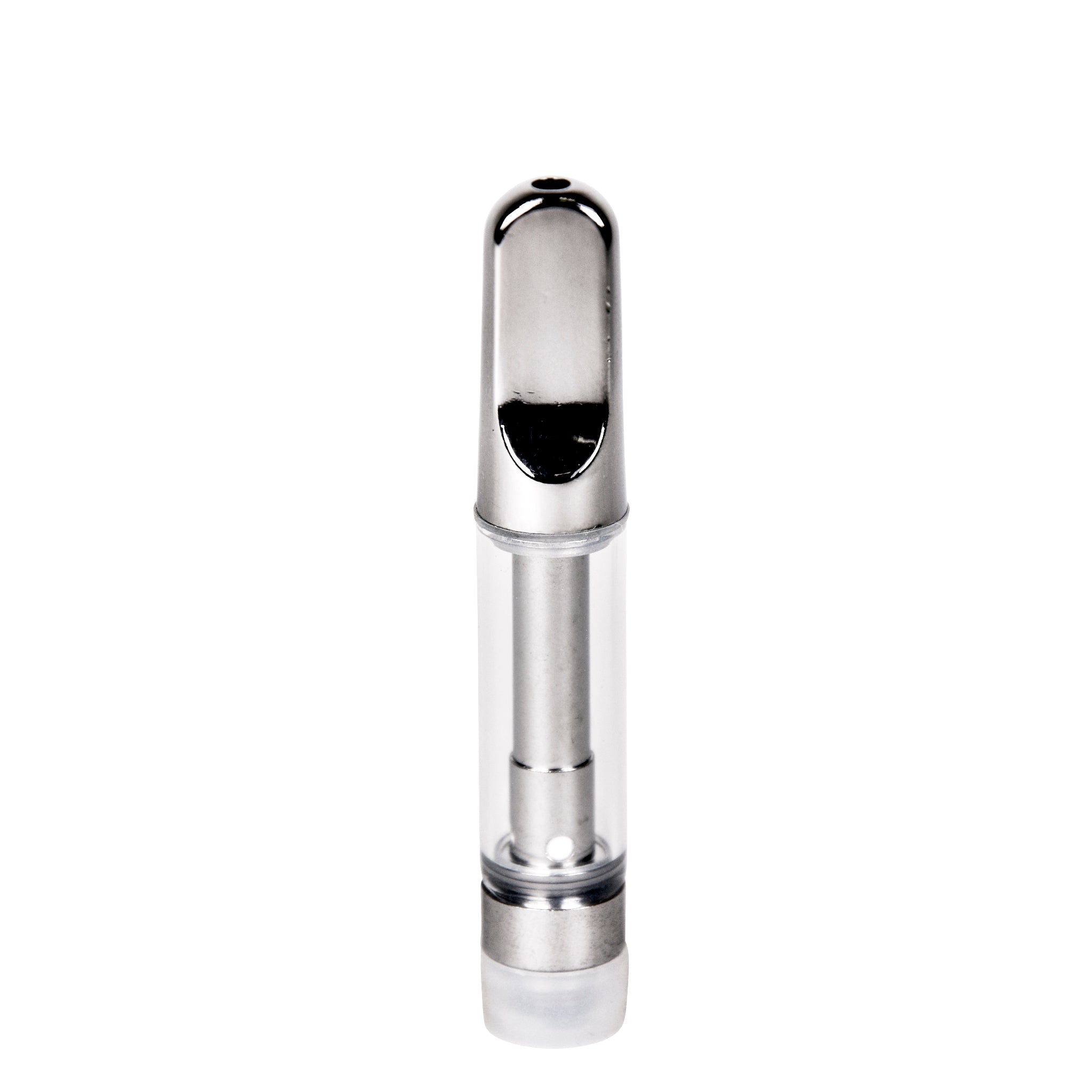 Empty 1mL 510 Silver Tip Vape Cartridge-Vape Cartridges-Vape Pens Wholesale