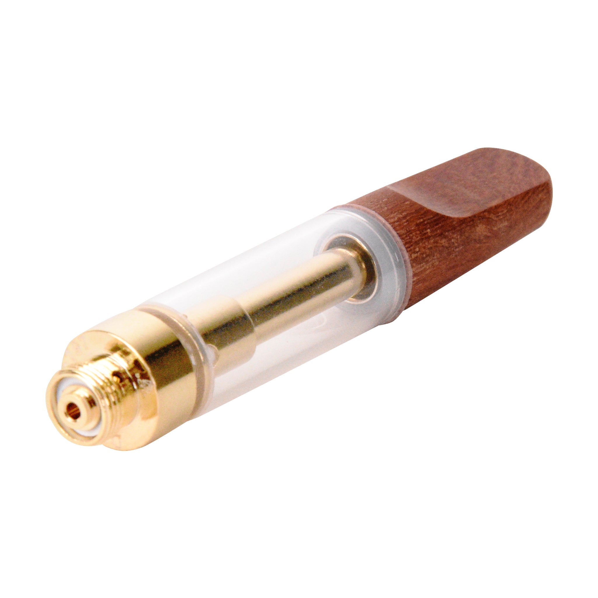 Empty 1mL 510 Wood Tip Gold Vape Cartridge-Vape Cartridges-Vape Pens Wholesale