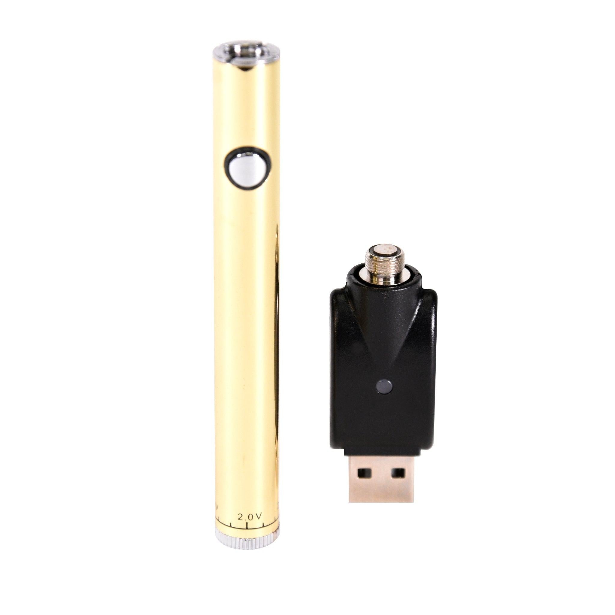 Gold 510 Thread Battery Variable Twist-510 Thread Batteries-Vape Pens Wholesale