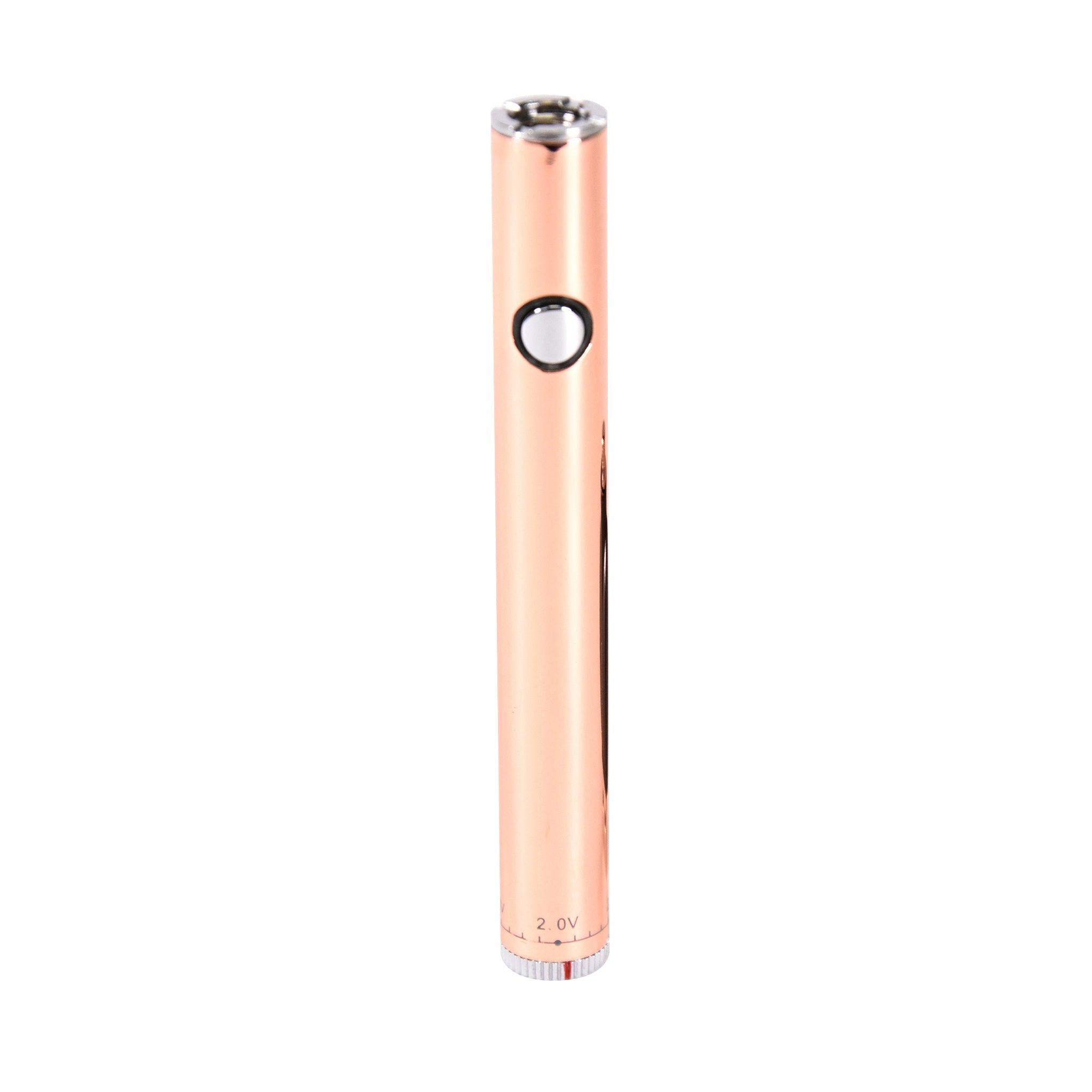 Rose Gold 510 Thread Battery Gold Variable Twist-510 Thread Batteries-Vape Pens Wholesale