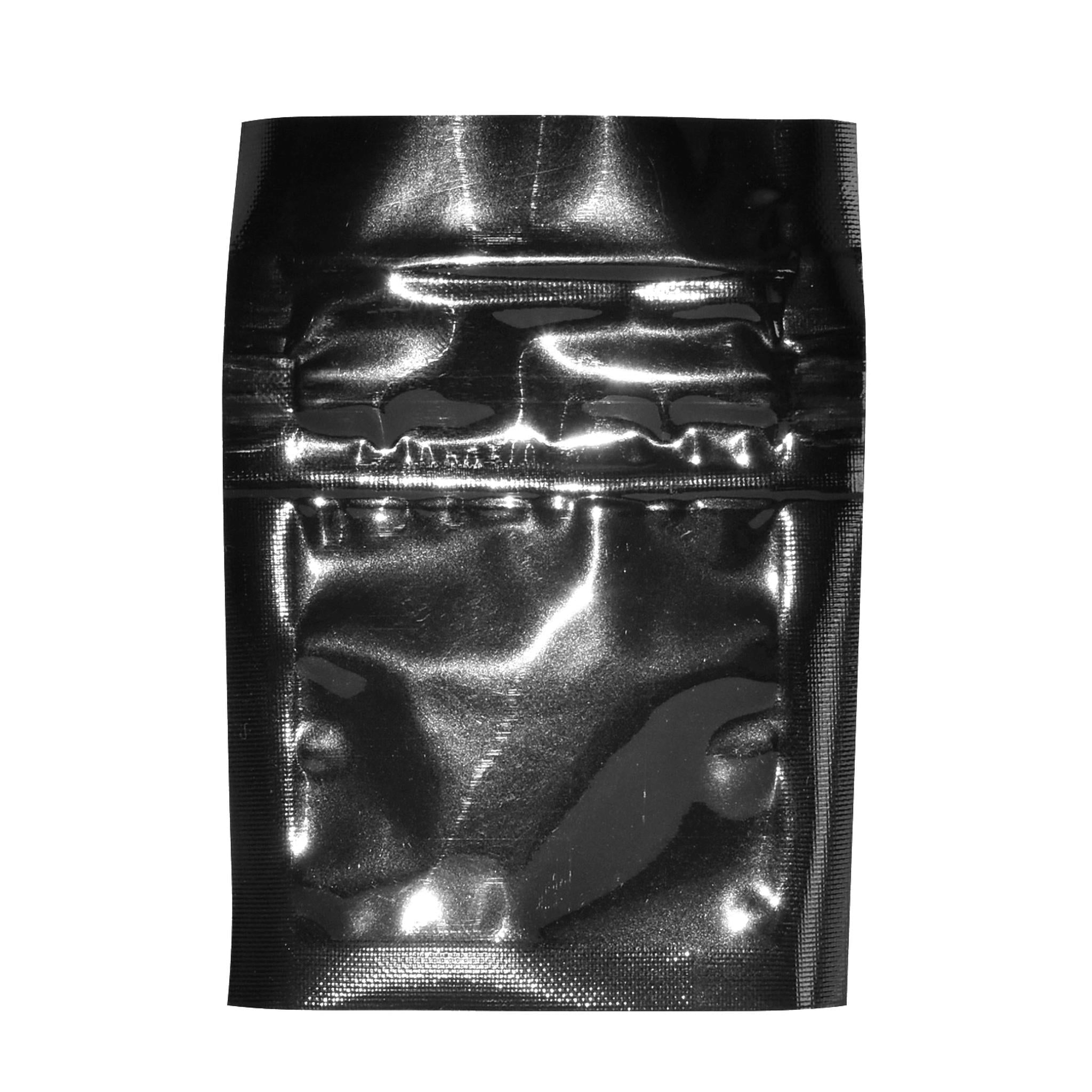 Shiny Clear Mylar Flat Ziplock Gram Bags-Mylar Bags-Vape Pens Wholesale