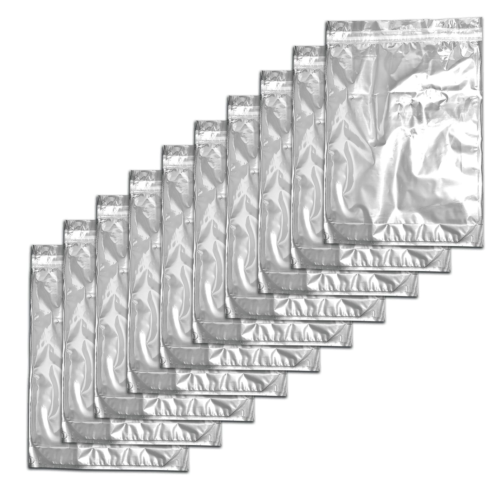 Shiny Clear Mylar Flat Ziplock Pound Bags-Mylar Bags-Vape Pens Wholesale