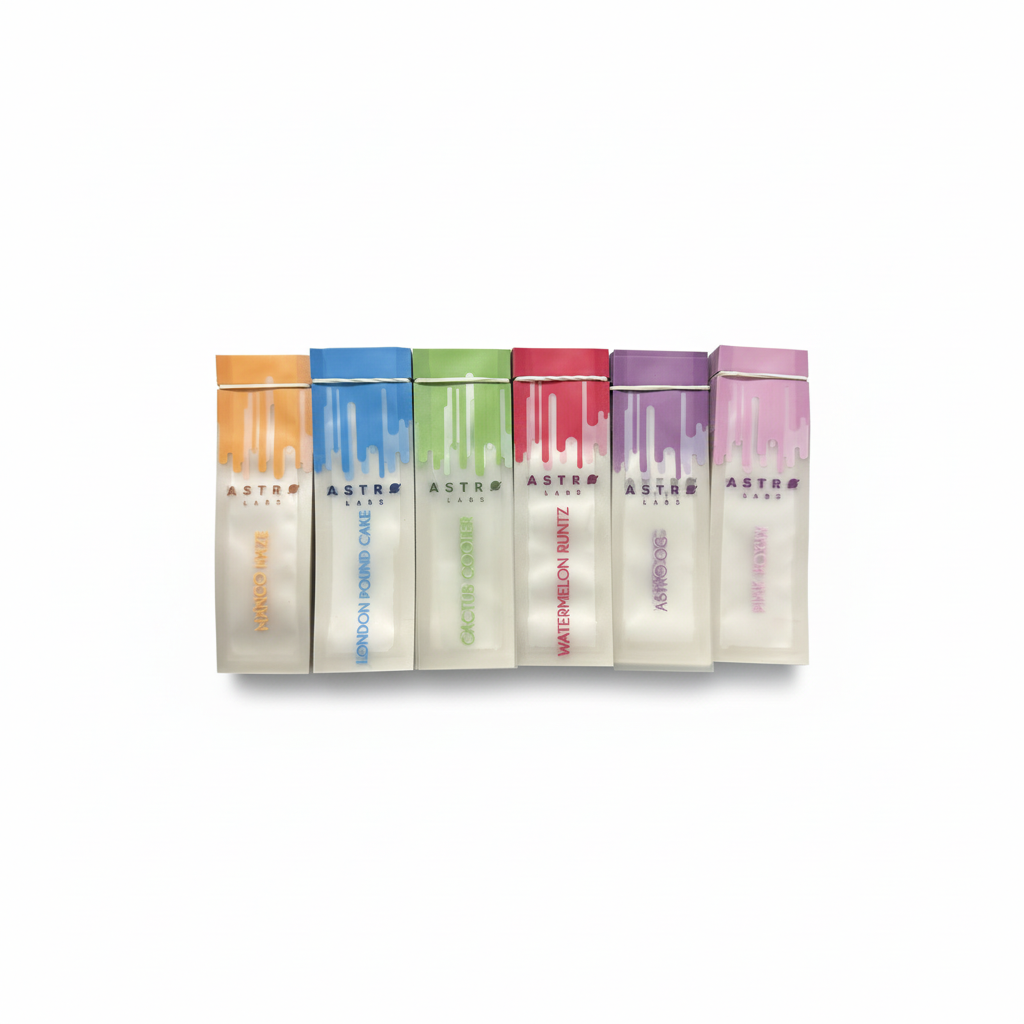 Astra Universal Child-Resistant Black Mylar Bags – V3 Compatible