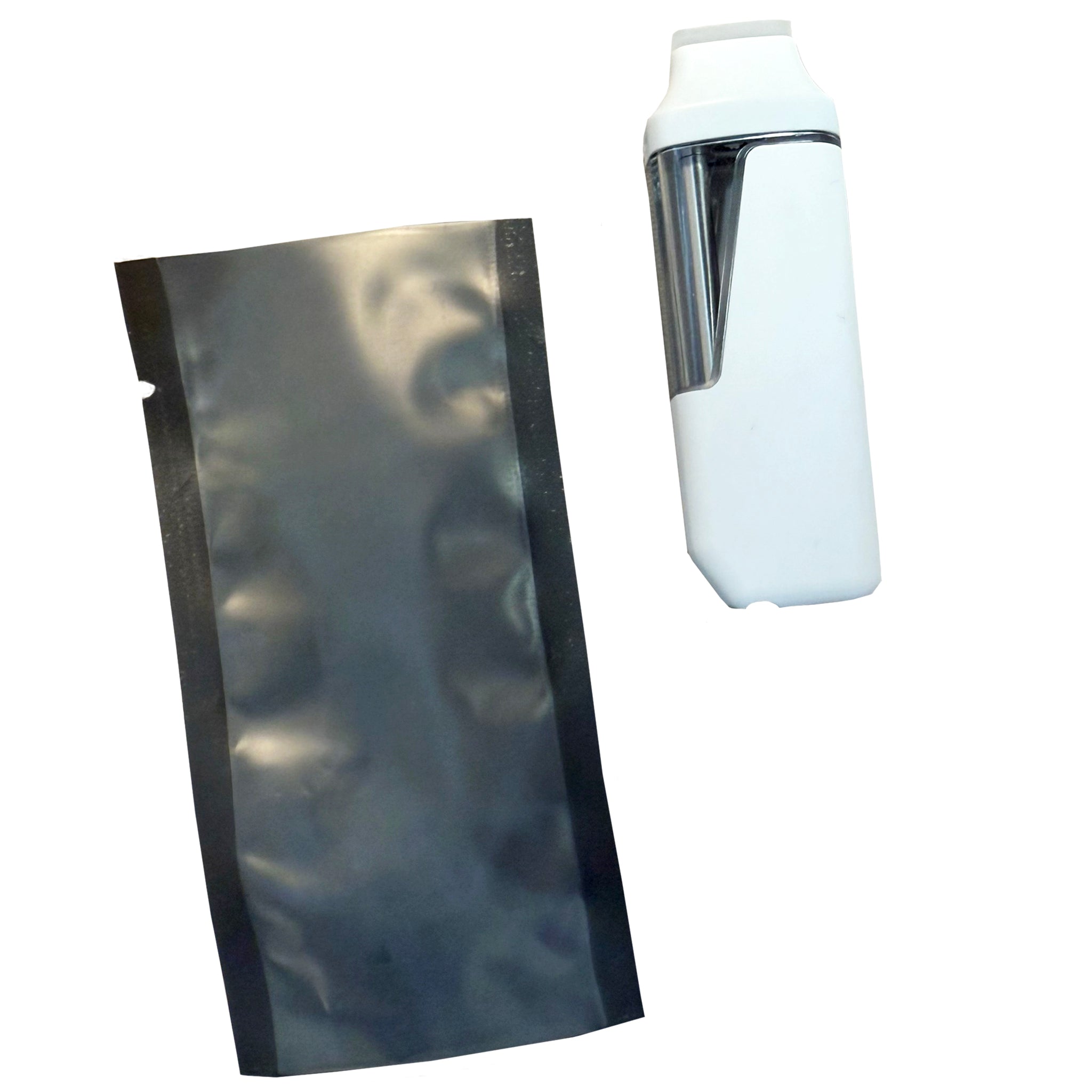P0ki Pro Matte Black Mylar Bag | Premium Airtight Protection