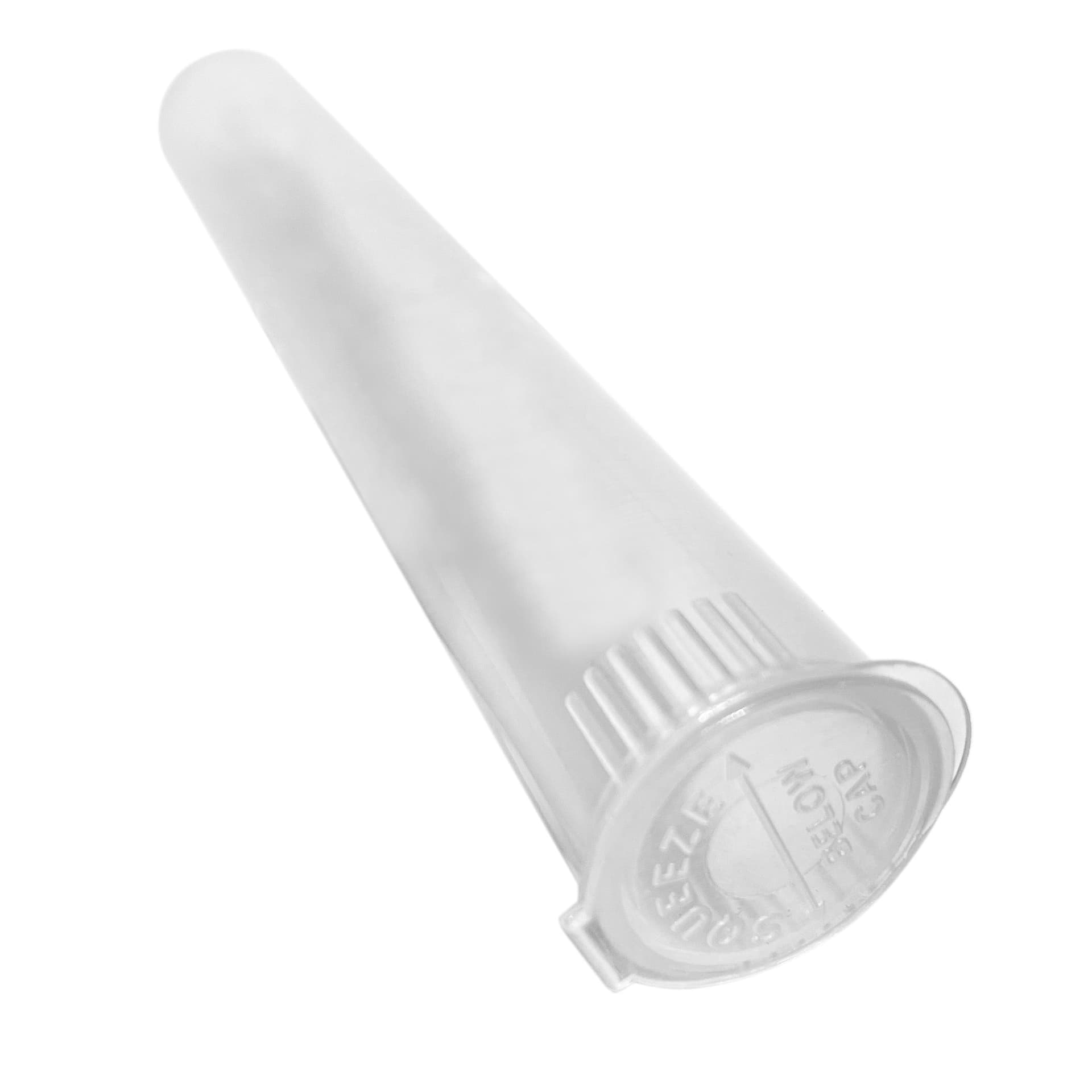 Clear Pre Roll Tubes with Pop Top — image 3