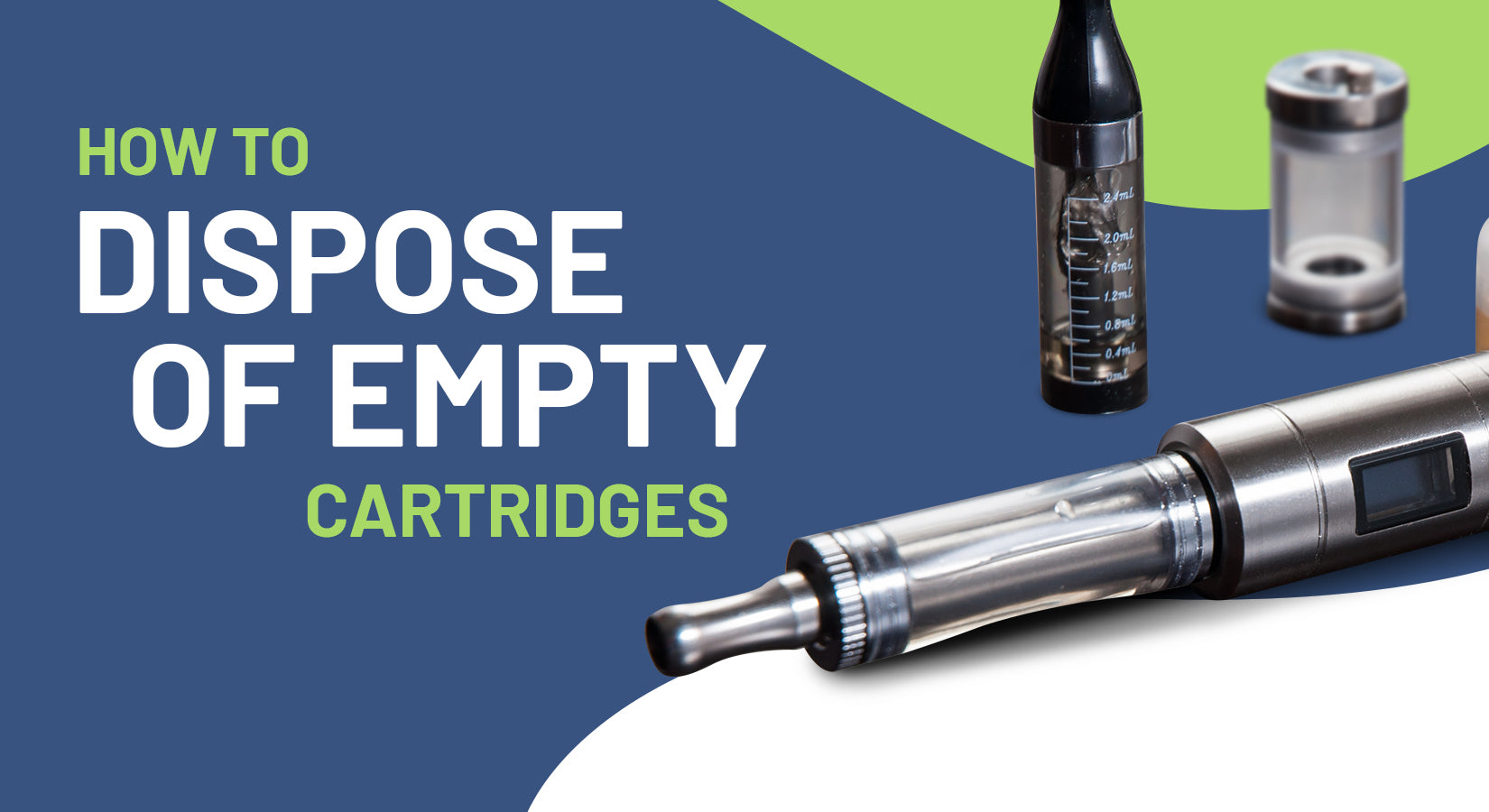 How to Dispose of Empty Vape Cartridges