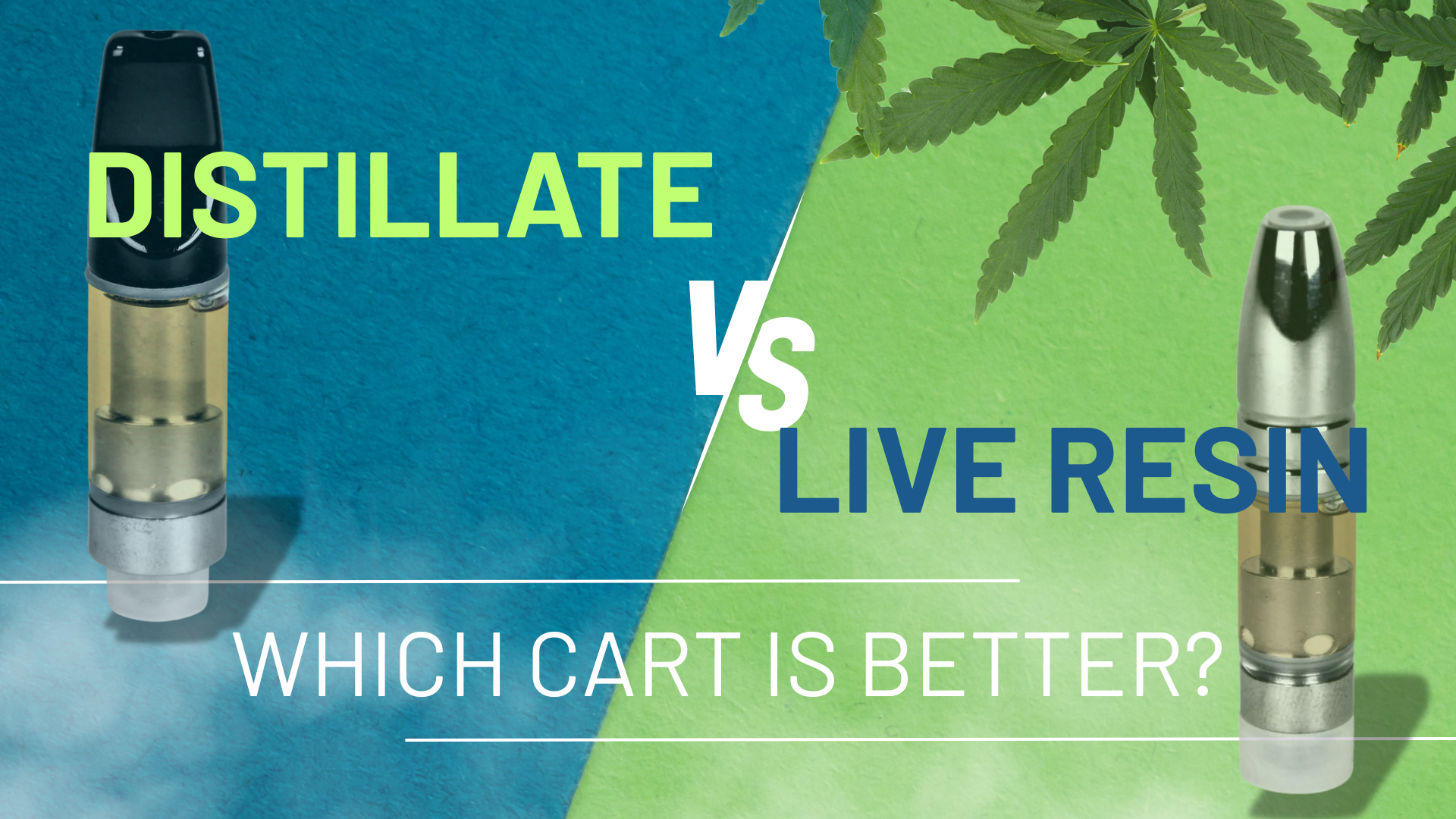Distillate vs. Live Resin: Which Cart is Better? Featured Image