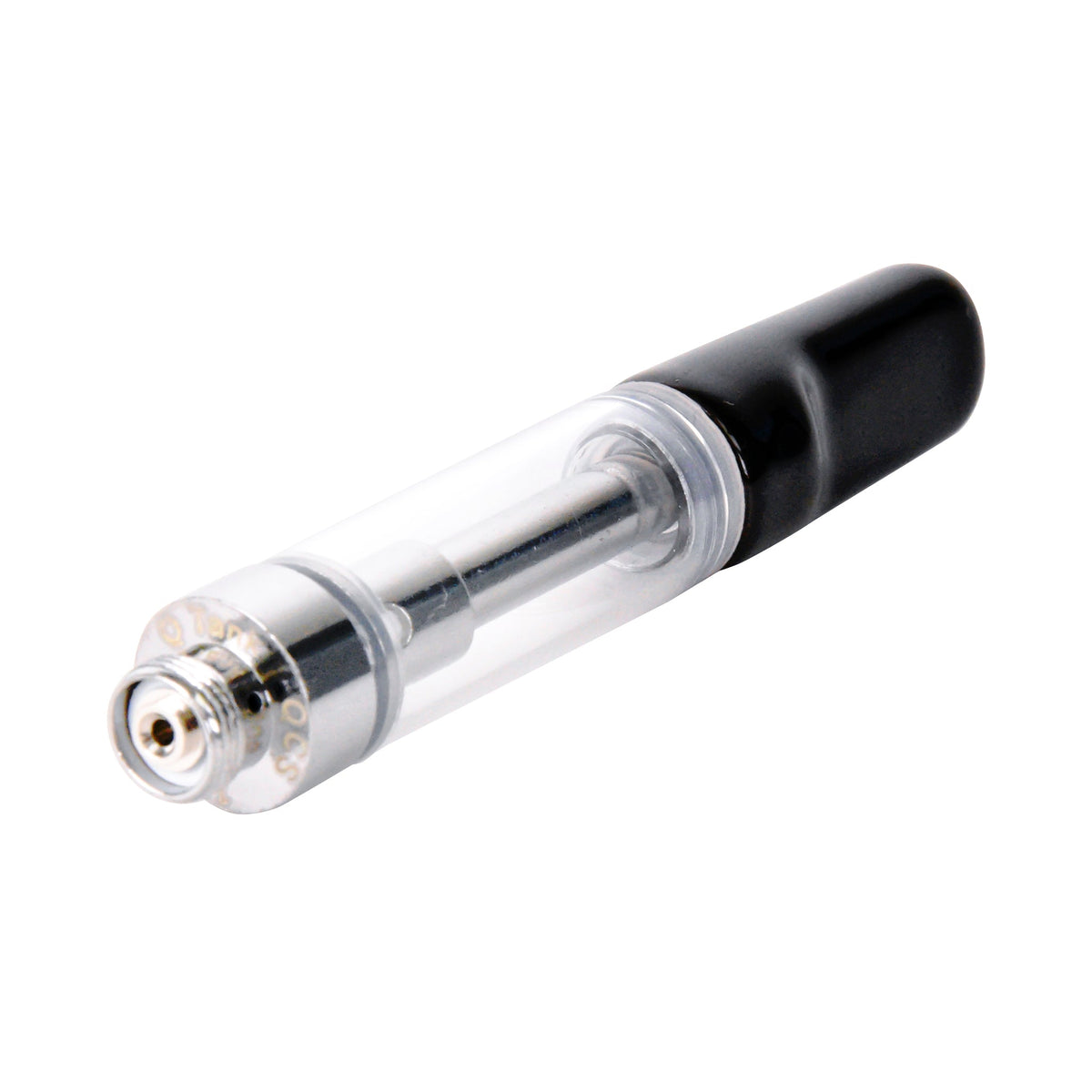 1mL 510 Push Top Black Tip Vape Cartridge