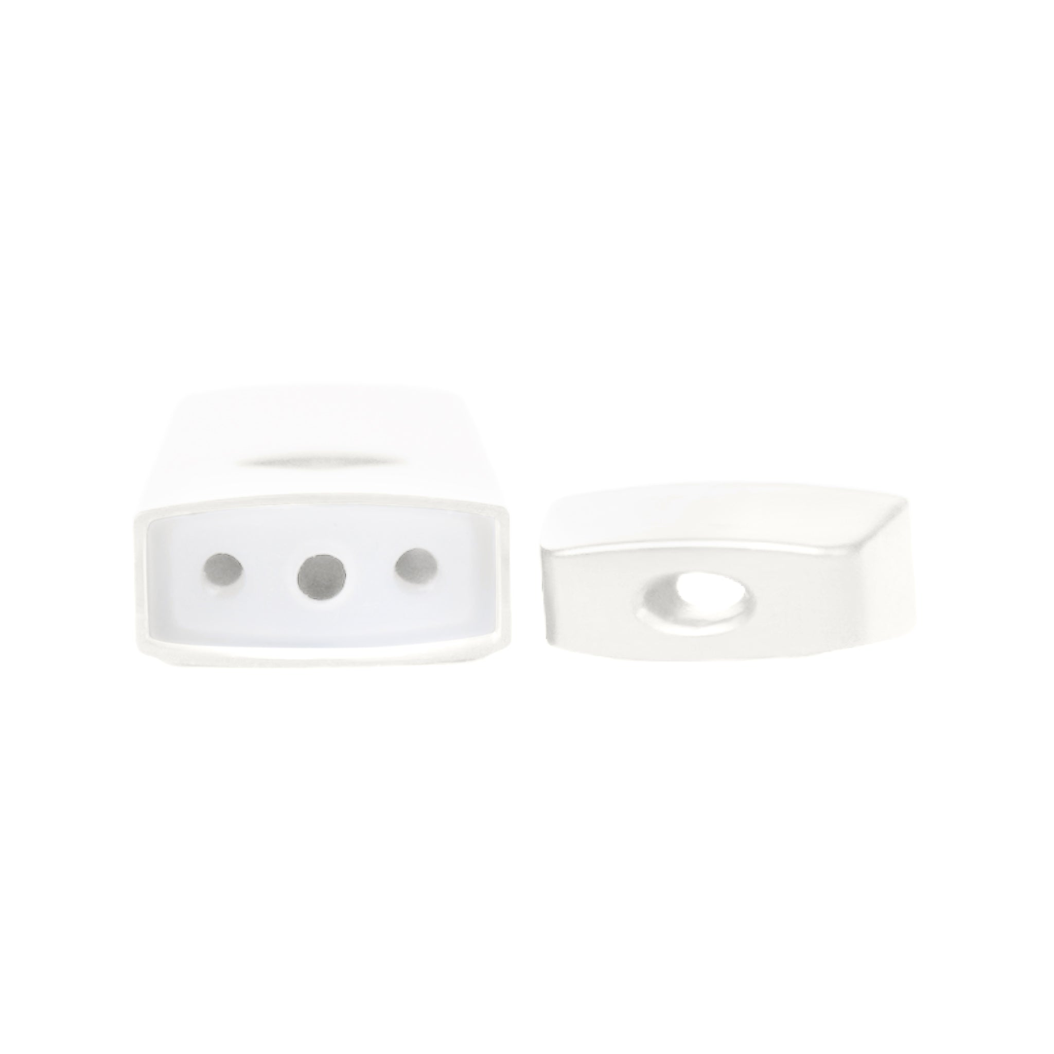 White 3rd Gen Disposable Tear Drop Flat Tip