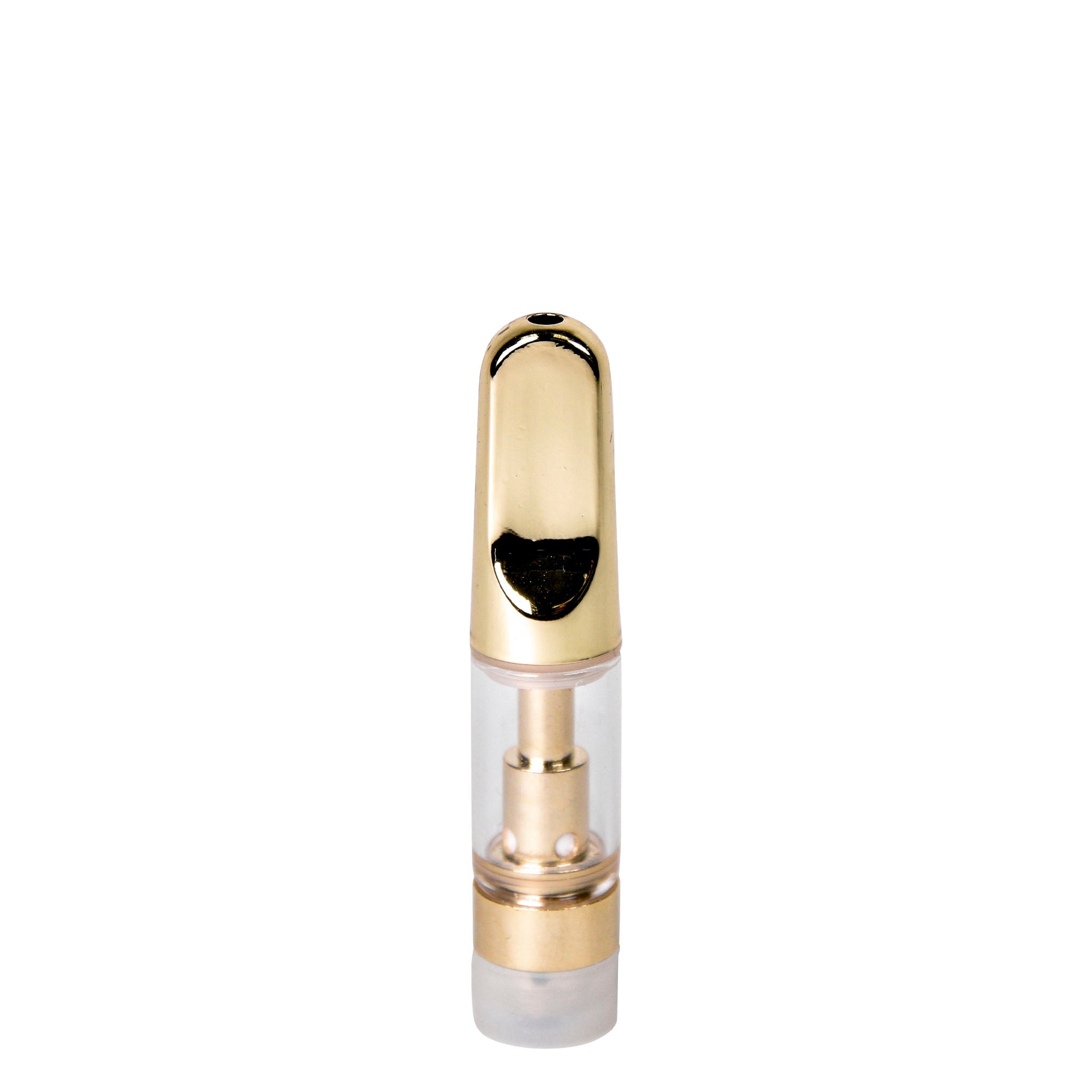 Empty 0.5mL 510 Gold Tip Vape Cartridge-Vape Cartridges-Vape Pens Wholesale