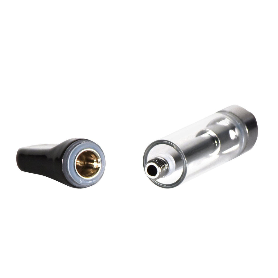 Empty 1mL 510 Black Tip Vape Cartridge Lab Tested