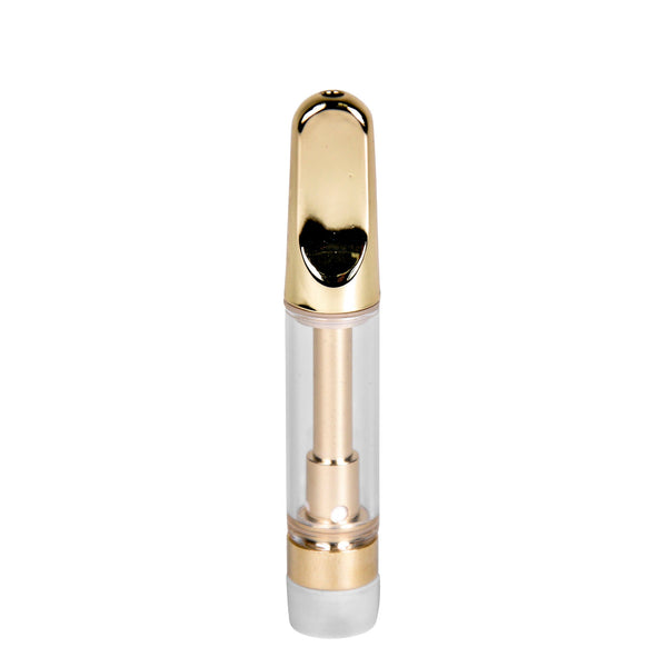 Empty 1mL 510 Gold Tip Vape Cartridge