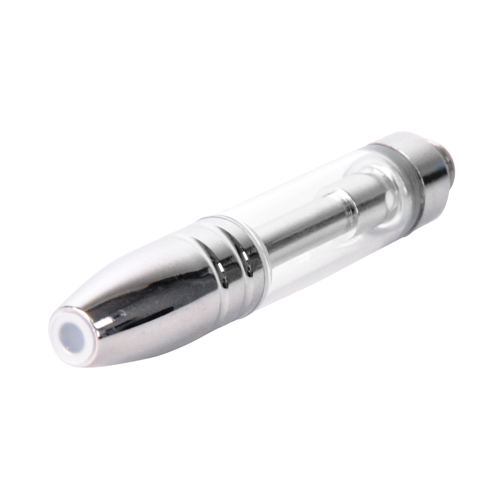 Empty 1mL 510 Silver Bullet Tip Vape Cartridge-Vape Cartridges-Vape Pens Wholesale