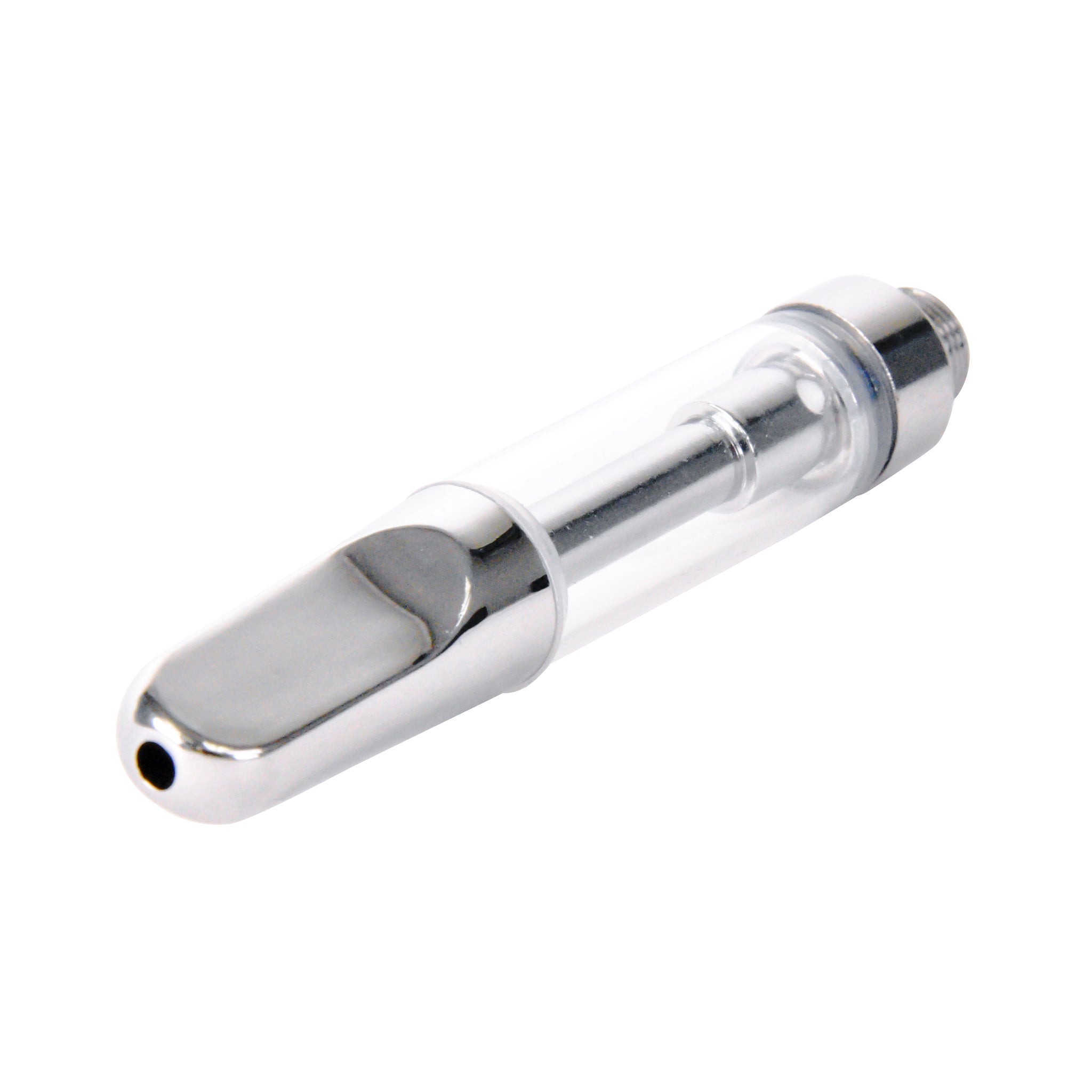 Empty 1mL 510 Silver Tip Vape Cartridge-Vape Cartridges-Vape Pens Wholesale