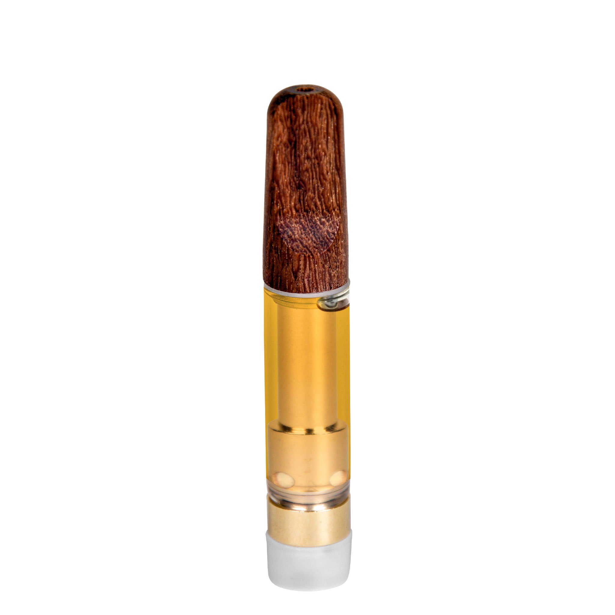 Empty 1mL 510 Wood Tip Gold Vape Cartridge-Vape Cartridges-Vape Pens Wholesale