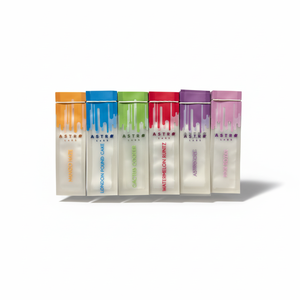 Astra Universal Child-Resistant Black Mylar Bags – V3 Compatible